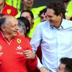 John Elkann presidente della Ferrari con Vasseur