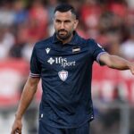 Massimo Coda con la maglia della Sampdoria