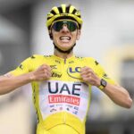 Pogacar, con la maglia gialla del Tour