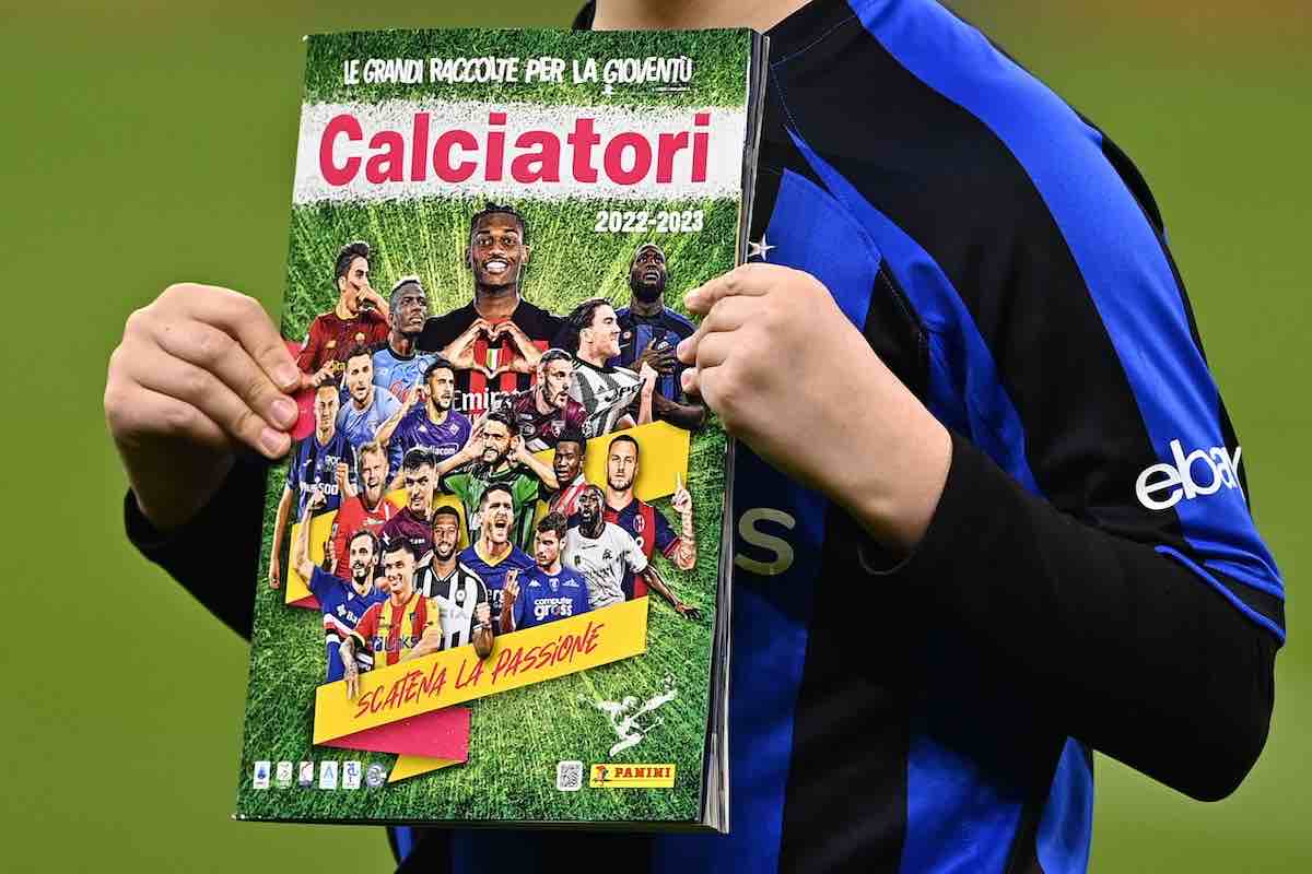L'album della raccolta delle figurine Panini